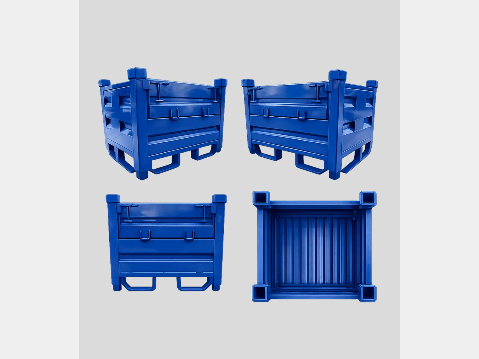 Contenedor Metálico Industrial Personalizado – Modelo 05