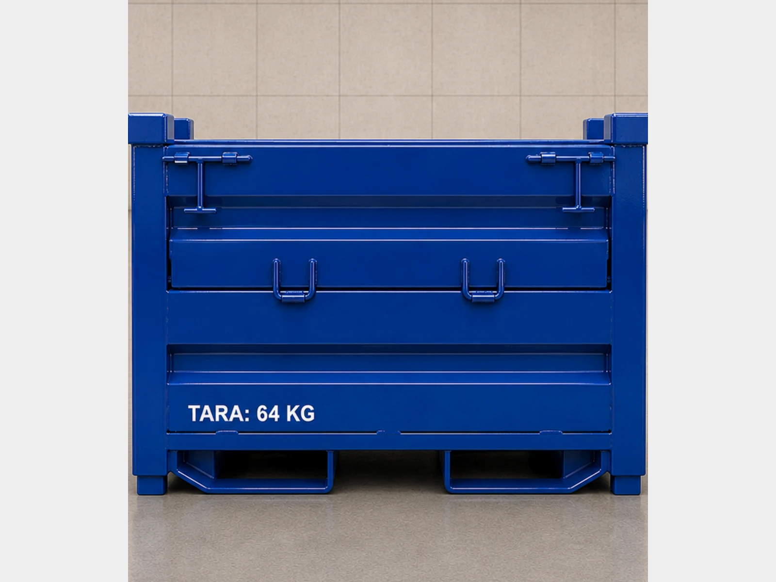 Contenedor Metálico Industrial Personalizado – Modelo 06